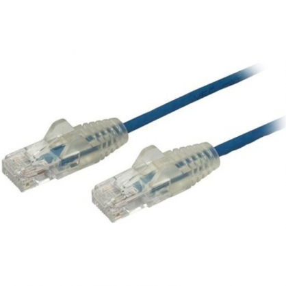 Startech Slim Cat6 Cable with Snagless RJ45 Connectors Blue 50cm